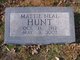  Mattie Neal <I>Henderson</I> Hunt