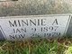 Minnie A. <I>Anderson</I> Oliver