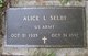  Alice L. Selby