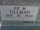 Joe M. Tillman