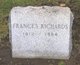  Frances <I>Farnsworth</I> Richards