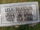  Lela E <I>Branson</I> Russell