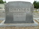  Hattie Missouri “Zue” <I>Rogers</I> Rhodes