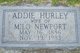 Nancy Adeline “Addie” Hurley Newport Photo
