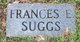  Frances Elizabeth <I>Suggs</I> Suggs