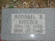  Annabel <I>Richardson</I> Kincaid