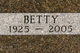  Elizabeth M. “Betty” <I>Ament</I> Williamson