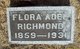  Flora Adel <I>Johnson</I> Richmond