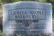  Geneva Naomi Barkhurst