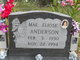  Mae Eloise <I>McFadden</I> Anderson