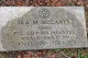  Ira M. McCarty