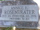 Annice E Rosentrater