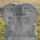  Rebecca Etta Seamon