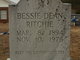  Bessie E. <I>Dean</I> Ritchie