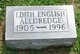  Edith <I>English</I> Alldredge