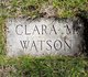  Clara M. <I>Merritt</I> Watson