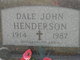  Dale John Henderson