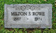  Milton Stanley Rowe