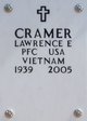 PFC Lawrence Everett “Larry” Cramer