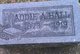 Mrs Adeline A. “Addie” <I>Eblin</I> Hall