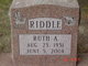  Ruth Arden Riddle