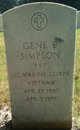  Gene E Simpson