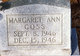  Margaret Ann Goss