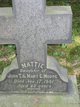  Martha “Mattie” <I>Moore</I> Pardessus