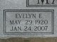  Evelyn Elbertine <I>Bradley</I> Mathis