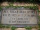 Rev Edgar Dean Byers