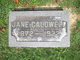  Jane “Janie” Caldwell