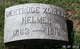  Gertrude <I>Zoller</I> Helmer