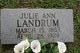  Julia Ann <I>Loudermilk</I> Landrum