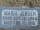  Maria C <I>Hanson</I> Jensen