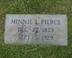  Minnie Luela Pierce