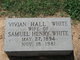  Vivian Clair <I>Hall</I> White