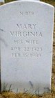  Mary Virginia <I>Ward</I> Binno
