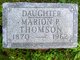  Marion <I>Pew</I> Thomson