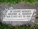  Arlene Ida <I>Alger</I> Bishop