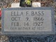  Ella F Bass