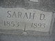  Sarah Frances <I>Doss</I> Harbert