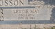  Lettie May <I>McAllister</I> Magnusson