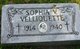  Sophia V <I>Gorka</I> Velliquette