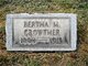  Bertha May <I>Crowther</I> Snyder