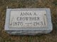  Anna <I>Ahlers</I> Crowther