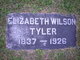  Elizabeth J. <I>Wilson</I> Tyler