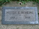  Nettie Elizabeth <I>Willsey</I> Rehling