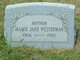  Mamie Jane <I>Harrelson</I> Westerman