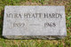  Myra <I>Hyatt</I> Hardy
