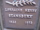  Lorraine Henry Stansbury
